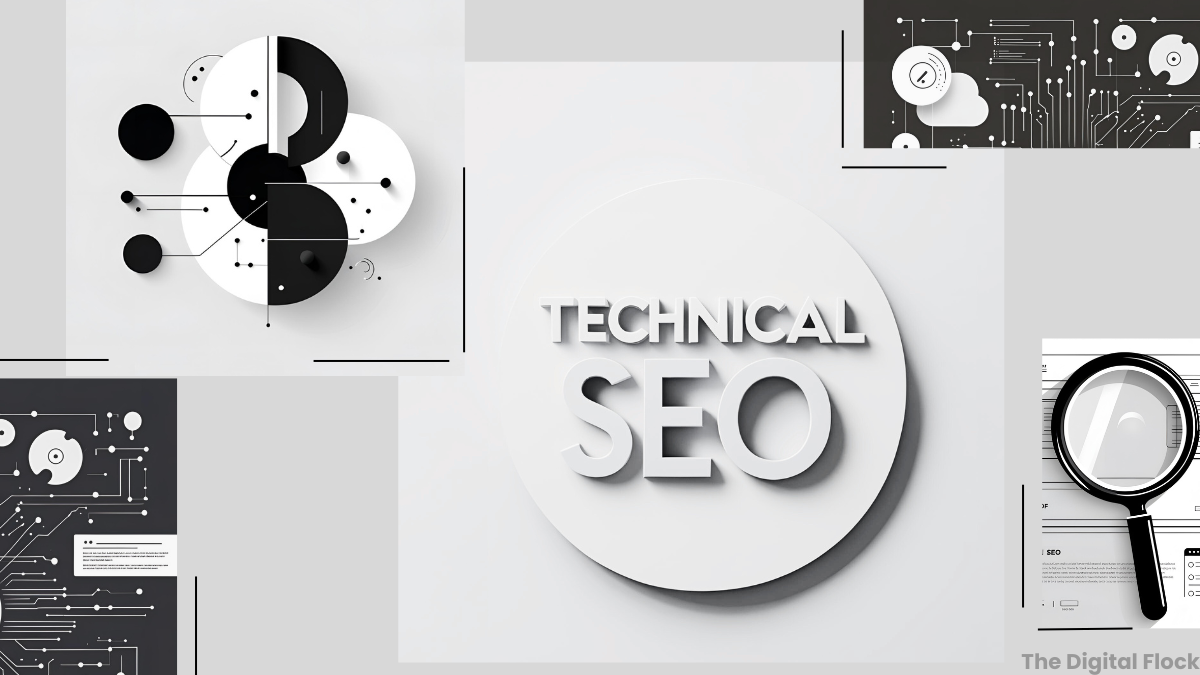 AN aesthetic visual of Technical SEO