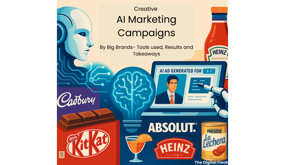 AI marketing campaigns- cadbury, heinz, kitkat, nestle, absolut