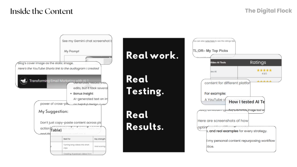 Content that gives trust and verification signals for SEO